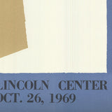 ROBERT MOTHERWELL Juilliard School Dedication, 1969