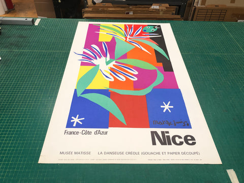 HENRI MATISSE La Danseuse Creole, Nice, France, 1965