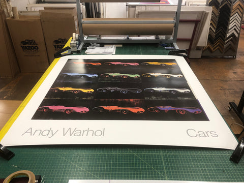 ANDY WARHOL Formula 1 Car W 196 R (1954), 1989