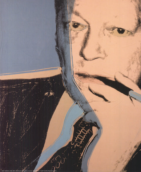 ANDY WARHOL Willy Brandt, 1997