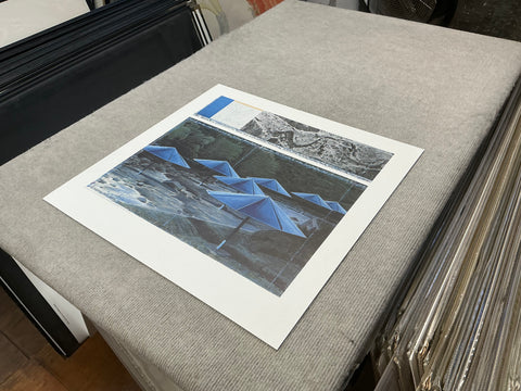 JAVACHEFF CHRISTO The Blue Umbrellas, 1995