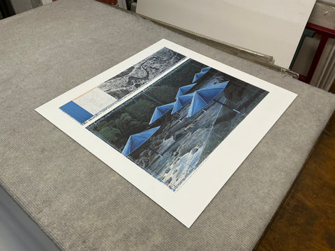 JAVACHEFF CHRISTO The Blue Umbrellas, 1995