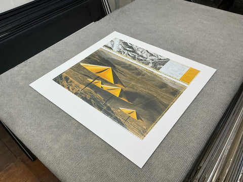 JAVACHEFF CHRISTO The Yellow Umbrellas, 1991