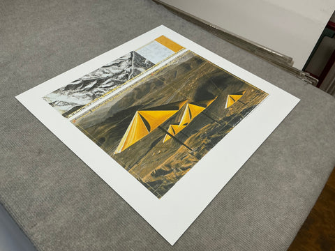 JAVACHEFF CHRISTO The Yellow Umbrellas, 1991