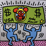 KEITH HARING Andy Mouse, 1990