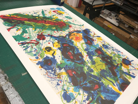 SAM FRANCIS Untitled SF-341, 2009