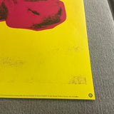 ANDY WARHOL Cow Pink on Yellow, 1966 (small), 1992