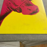 ANDY WARHOL Cow Pink on Yellow, 1966 (small), 1992