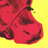 ANDY WARHOL Cow Pink on Yellow, 1966 (small), 1992