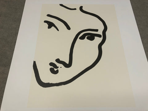 HENRI MATISSE Nadia Au Menton Pointu, 1995