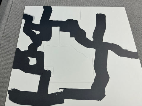 EDUARDO CHILLIDA Collage, 1995