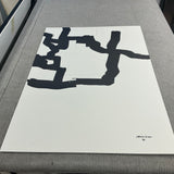 EDUARDO CHILLIDA Collage, 1995