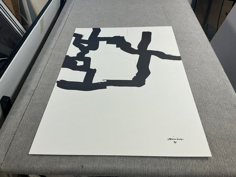 EDUARDO CHILLIDA Collage, 1995