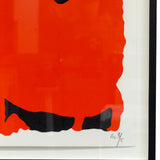 DONALD SULTAN Red Poppies I, 2007 - Signed