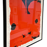 DONALD SULTAN Red Poppies I, 2007 - Signed
