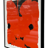 DONALD SULTAN Red Poppies I, 2007 - Signed