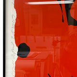 DONALD SULTAN Red Poppies I, 2007 - Signed