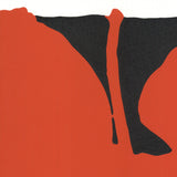 DONALD SULTAN Red Poppies I, 2007 - Signed