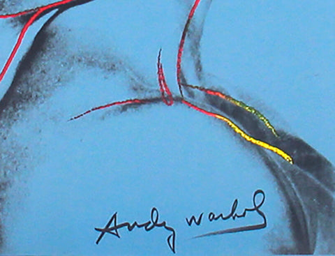 ANDY WARHOL Querelle Blue, 1983