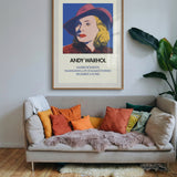 ANDY WARHOL Ingrid with Hat, 1983