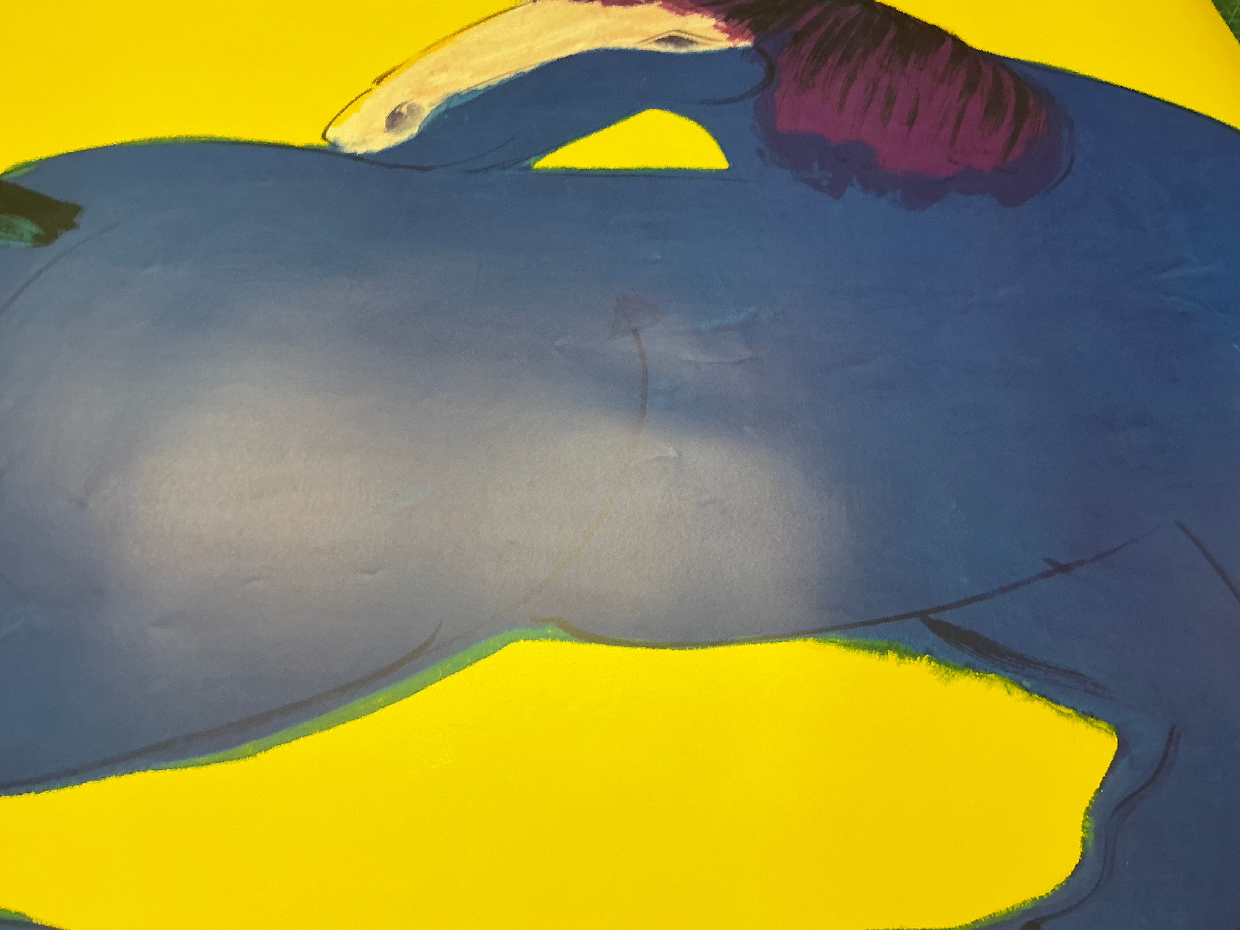 WALASSE TING Blue Horse, 1990 – ArtWise