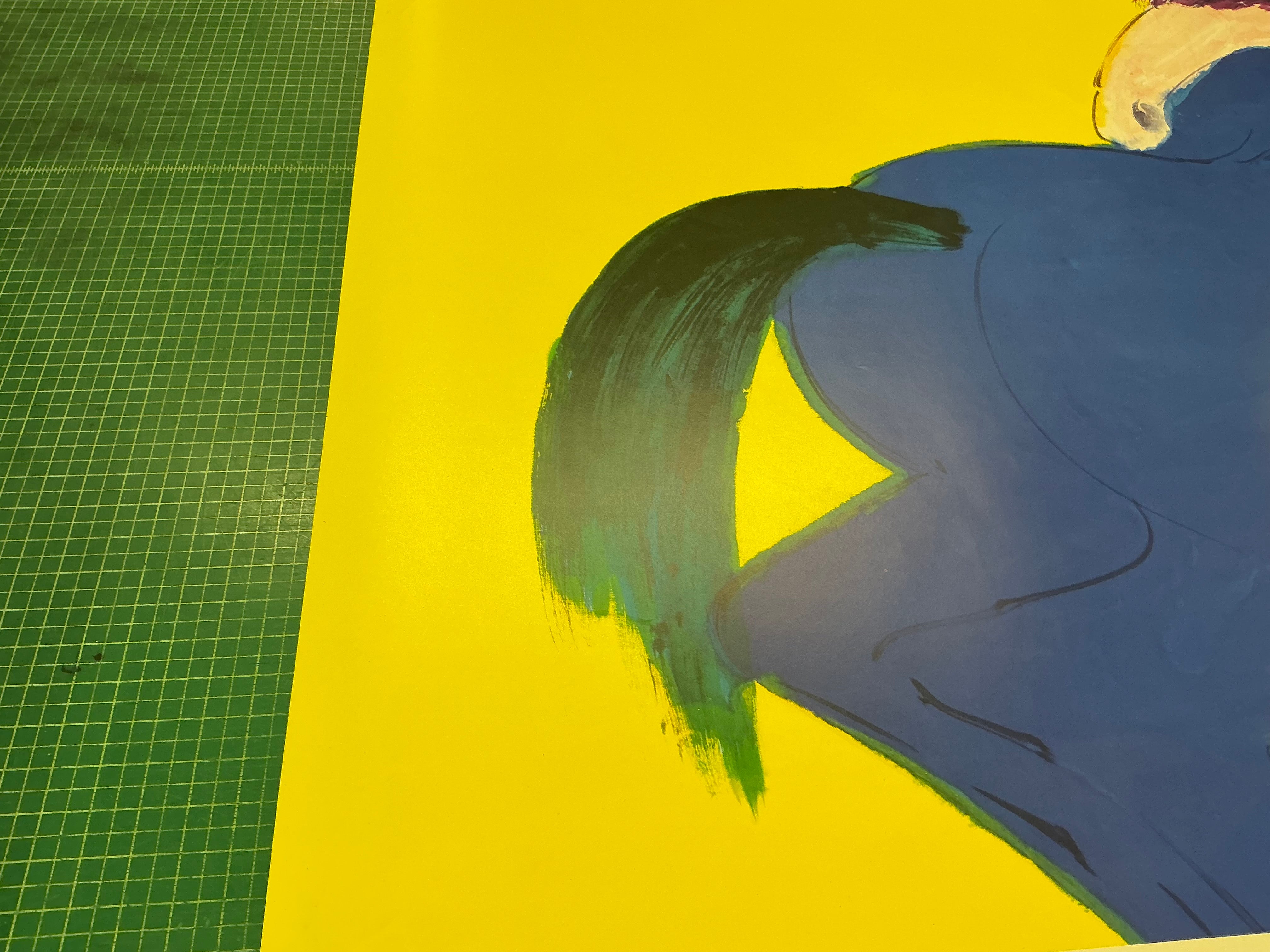 WALASSE TING Blue Horse, 1990 – ArtWise