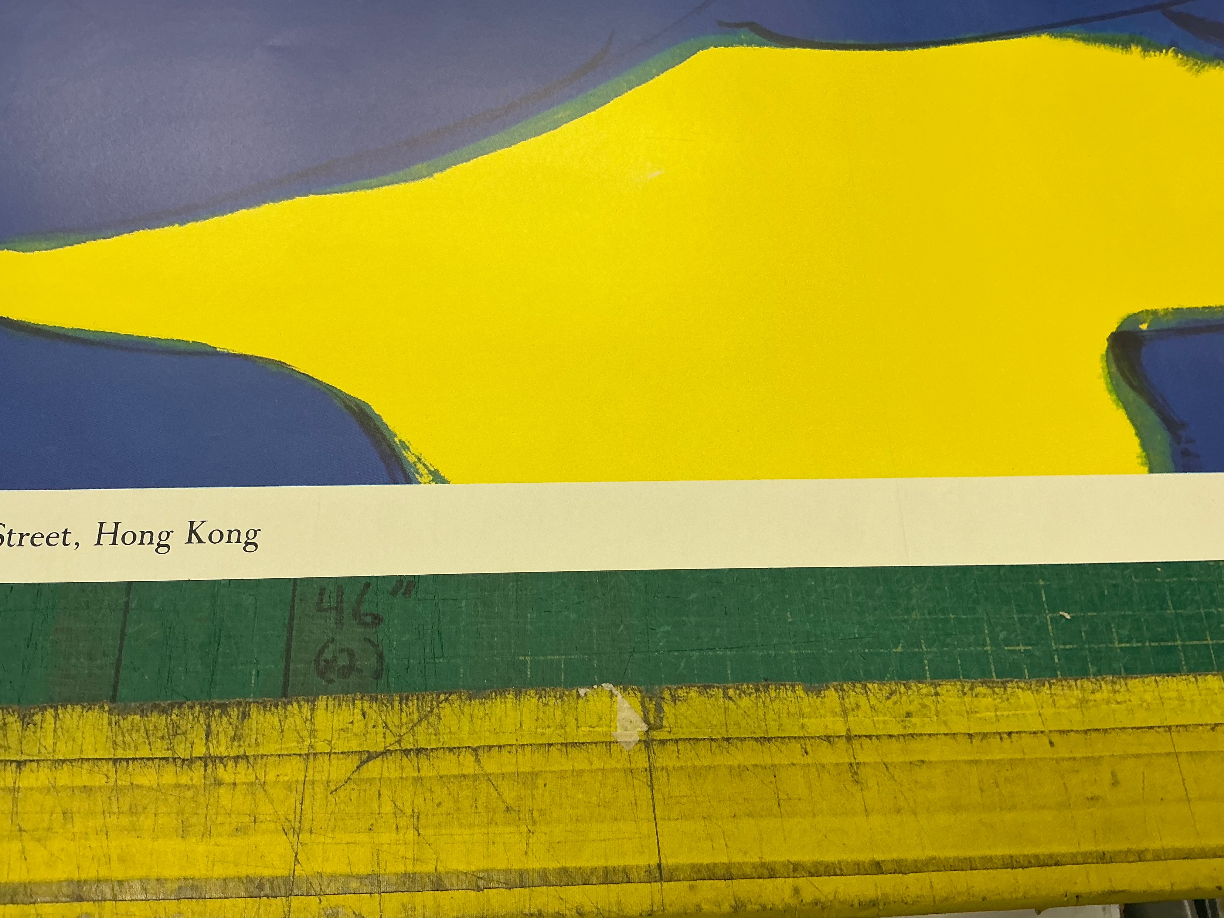 WALASSE TING Blue Horse, 1990 – ArtWise