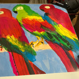 WALASSE TING Parrots, 1990