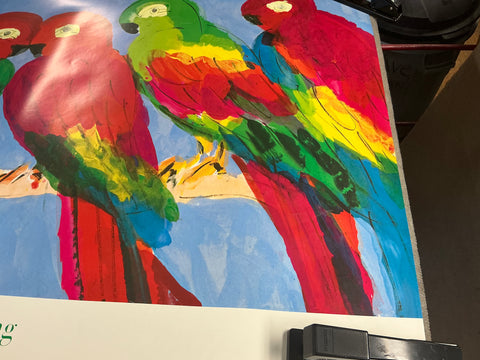 WALASSE TING Parrots, 1990