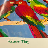 WALASSE TING Parrots, 1990