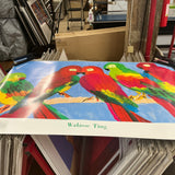 WALASSE TING Parrots, 1990