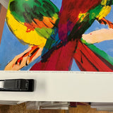 WALASSE TING Parrots, 1990