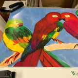 WALASSE TING Parrots, 1990