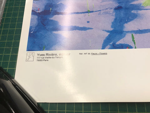 WALASSE TING The Colorful Bouquet of Flowers, 1989