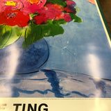 WALASSE TING The Colorful Bouquet of Flowers, 1989