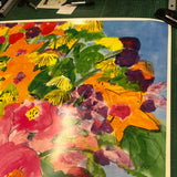 WALASSE TING The Colorful Bouquet of Flowers, 1989