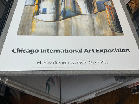 WAYNE THIEBAUD Paint Cans, 1990