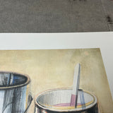 WAYNE THIEBAUD Paint Cans, 1990