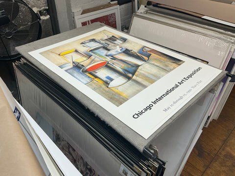 WAYNE THIEBAUD Paint Cans, 1990