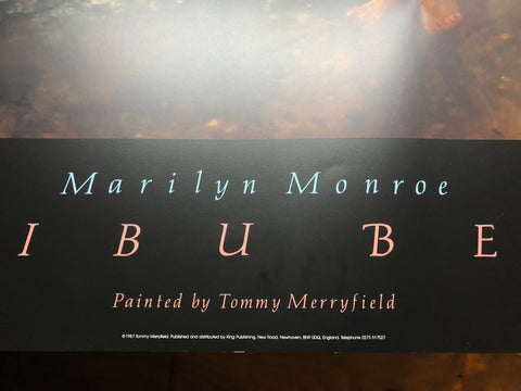 TOMMY MERRYFIELD Marilyn Monroe-Malibu Beach, 1989