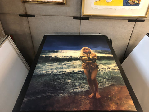 TOMMY MERRYFIELD Marilyn Monroe-Malibu Beach, 1989