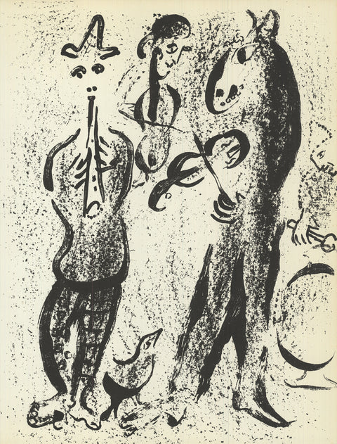 MARC CHAGALL Itinerant Players, 1963