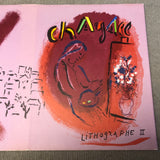 MARC CHAGALL Lithograph II Cover, 1963