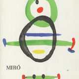 JOAN MIRO Miro Derriere Le Miroir, no.169 COVER ONLY, 1967