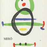 JOAN MIRO Miro Derriere Le Miroir, no.169 COVER ONLY, 1967
