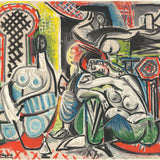 PABLO PICASSO L’Heritage de Delacroix , 1964