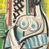 PABLO PICASSO L’Heritage de Delacroix , 1964