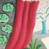 DAVID HOCKNEY Still Life with Magenta Curtain, 1988