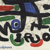 JOAN MIRO Derriere le Miroir, no. 186, COVER ONLY, 1970