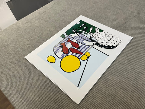 ROY LICHTENSTEIN Still Life with Goldfish Bowl, 1993